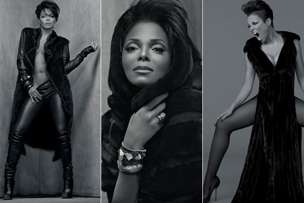 A series of fierce ads from the Janet Jackson BLACKGLAMA campaign