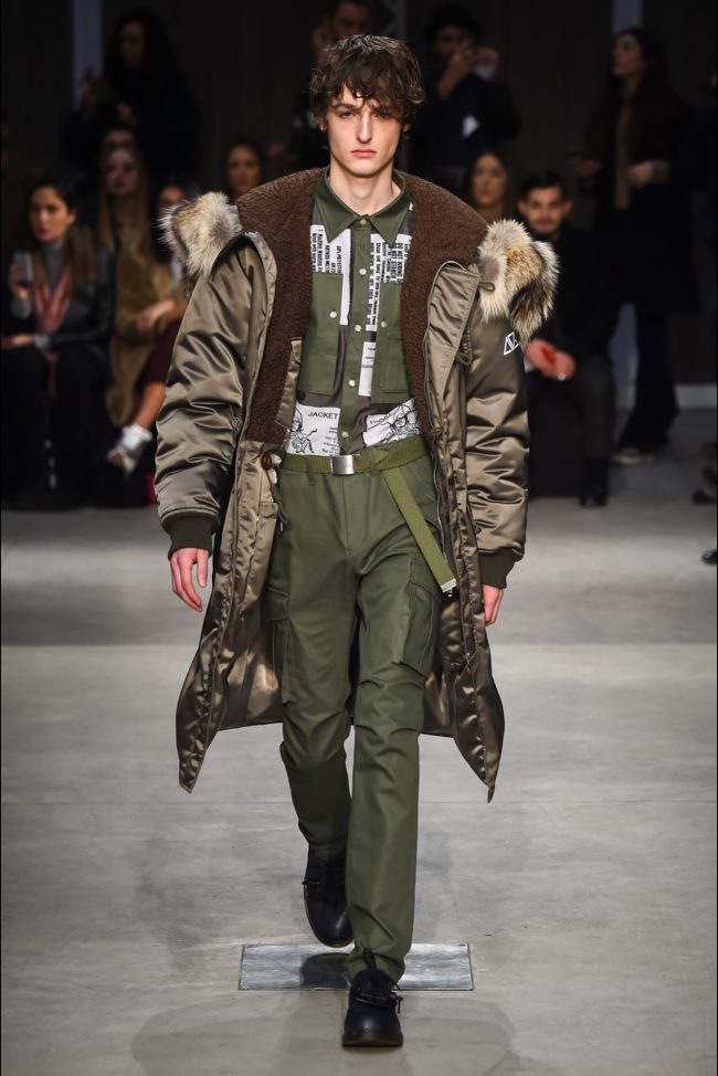 ANakashima Fall 2018 - Winter 2019 Parkas