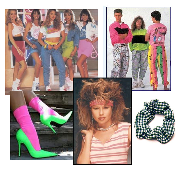 And then there was the 80s, which meant leg warmers, neon and punk for many in the fashion category