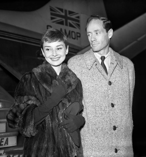 Audrey Hepburn in a quintessential classic mink