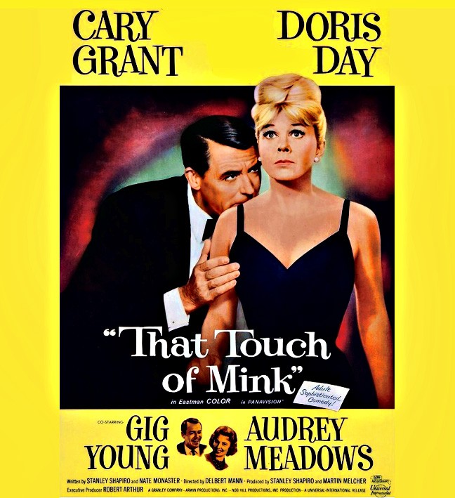 Cary Grant, Doris Day, That Touch of Mink. poster