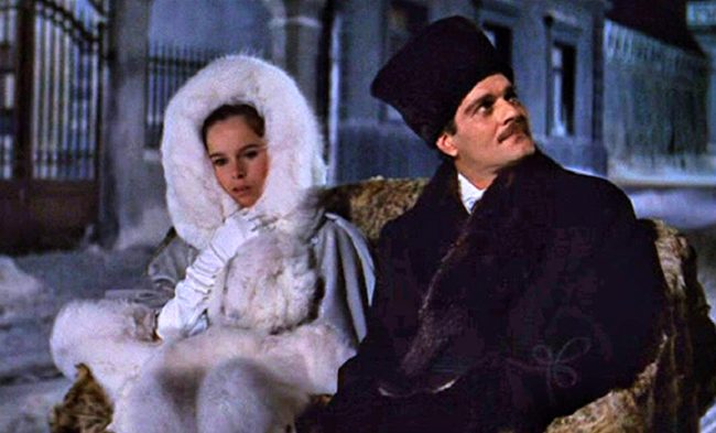 Scenes from the 1965 classic Dr. Zhivago starring the late great Omar Sharif furs of film