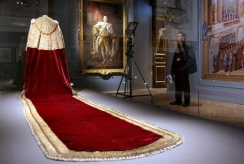 Coronation Robe of Georges III, made: 1760-1761
