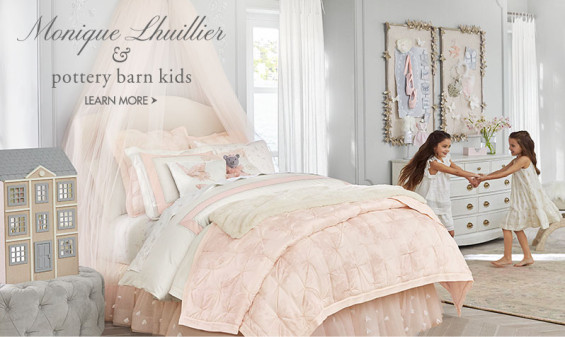 Decor pieces from Monique Lhuillier's collaboration with Pottery Barn kids