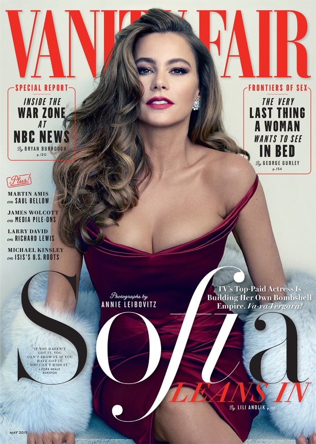 Vanity Fair May 2015 Sofia Vergara Annie Leibovitz