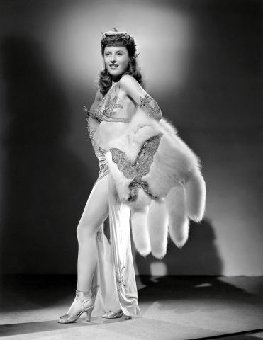 Lady of Burlesque starring Barbara Stanwyck Furs On Film