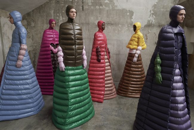 Moncler Pierpaolo Piccioli Fall 2018- Winter 2019 Parkas